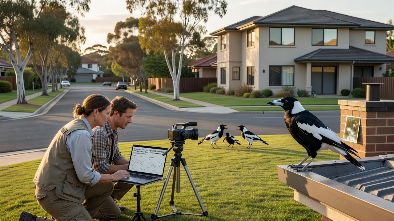 Magpie Self-Recognition Studies Shed Light on Flock Decisions in Suburban Growth Zones