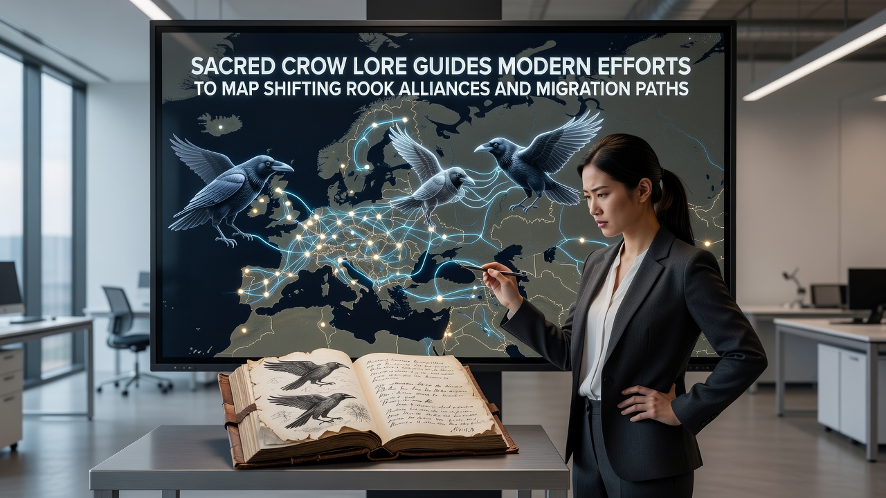 Sacred Crow Lore Guides Modern Efforts to Map Shifting Rook Alliances and Migration Paths